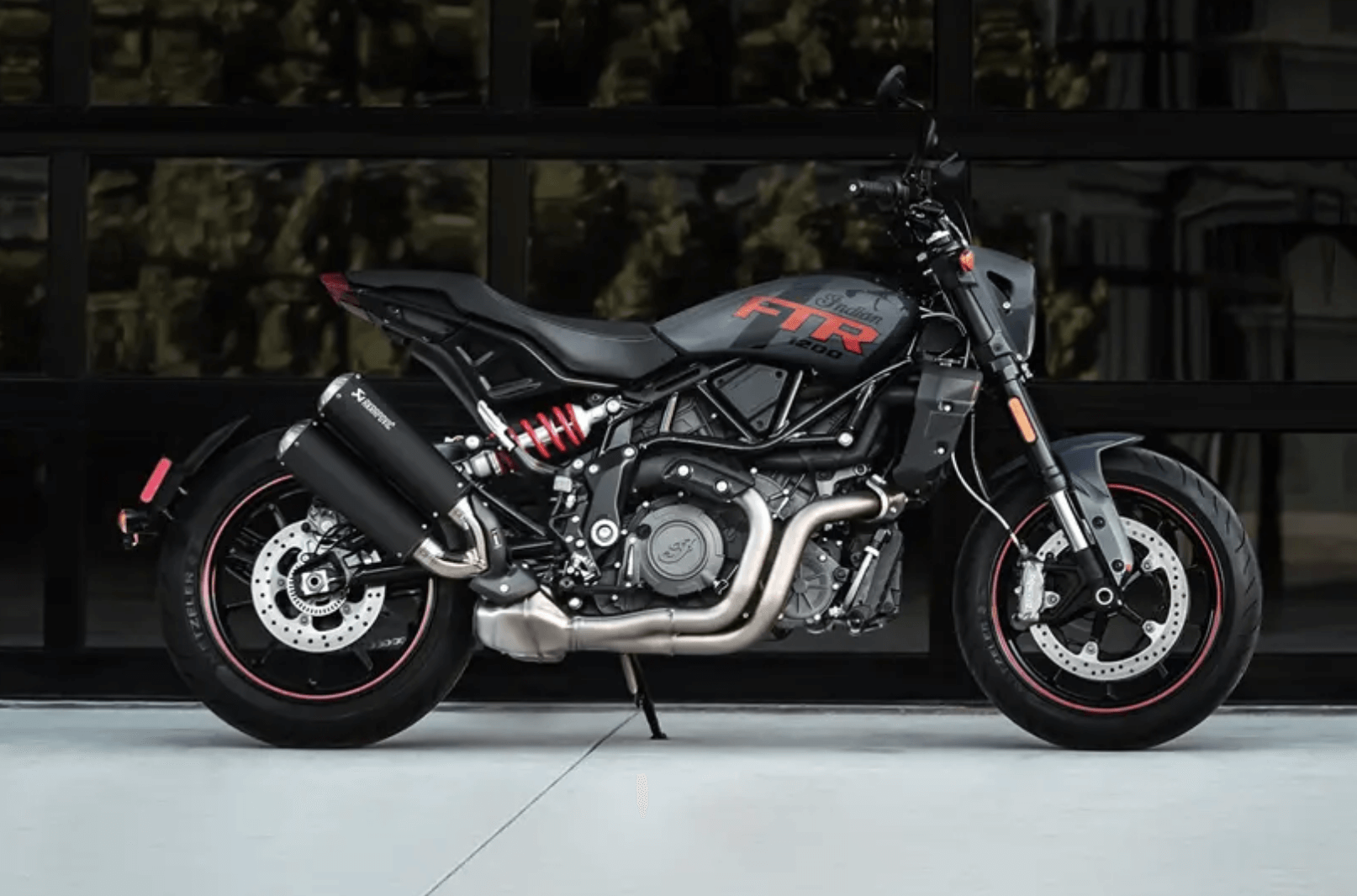 Indian Motorcycles FTR stealth grey