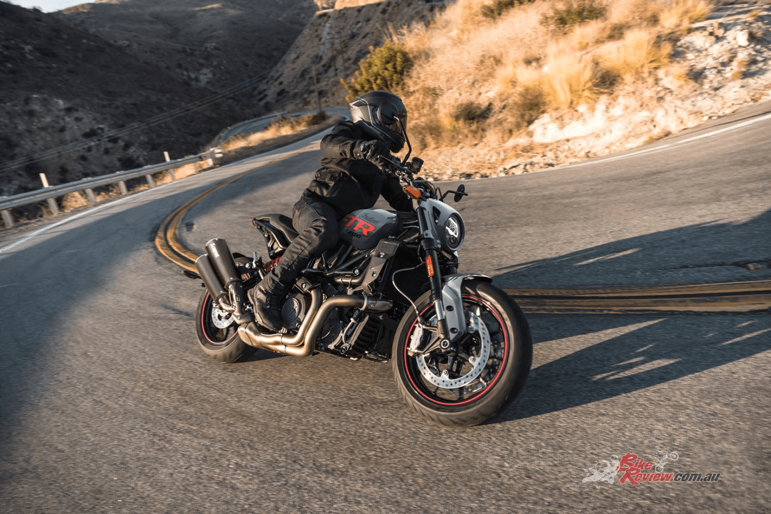 Indian Motorcycles FTR stealth grey