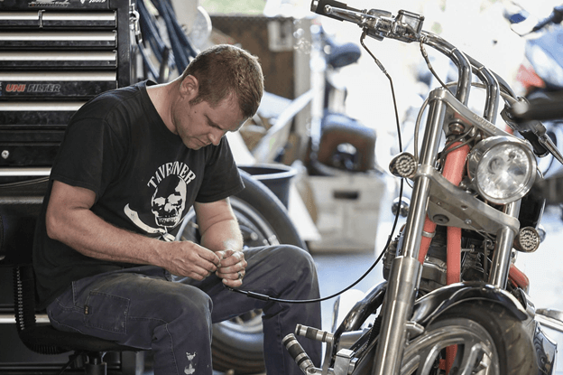 Motorcycle detail Brisbane